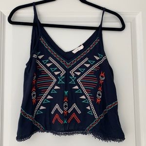 Nordstrom Lush Aztec Top